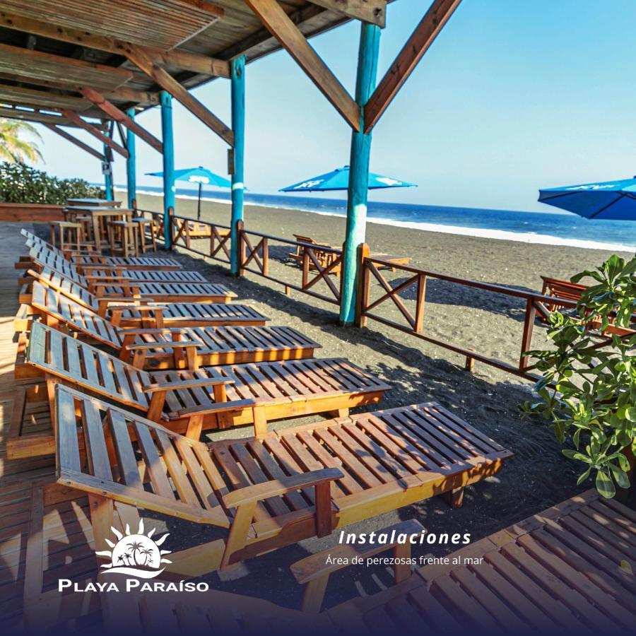 Hotel Playa Paraiso Monterrico Exterior foto