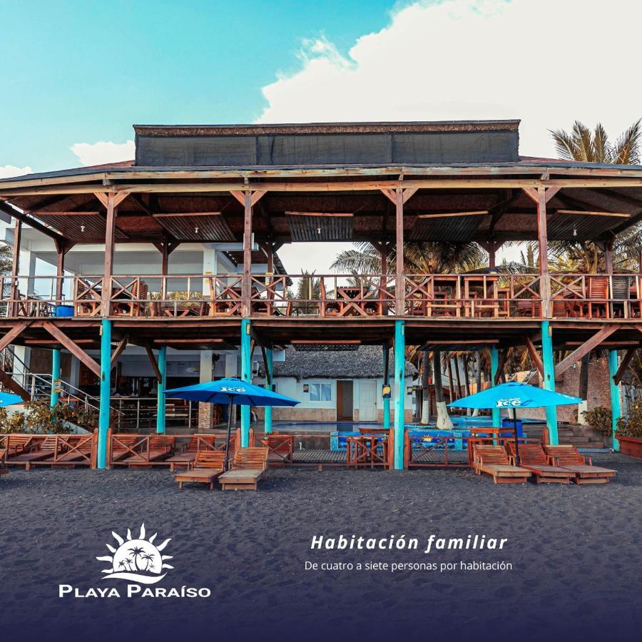 Hotel Playa Paraiso Monterrico Exterior foto
