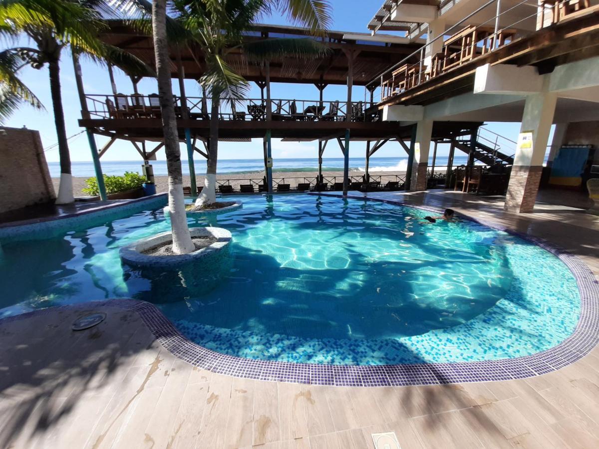 Hotel Playa Paraiso Monterrico Exterior foto